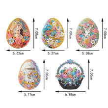 Load image into Gallery viewer, 6Pcs/Set Easter-Double Side Drill-Diamond Keychain
