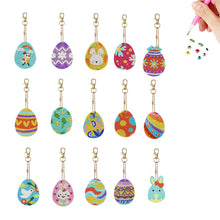 Load image into Gallery viewer, 6Pcs/Set Easter-Double Side Drill-Diamond Keychain
