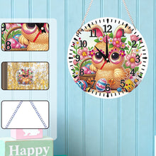 Load image into Gallery viewer, Yellow Chick-Acrylic Diamond Clock Pendant
