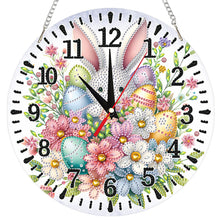 Load image into Gallery viewer, Yellow Chick-Acrylic Diamond Clock Pendant
