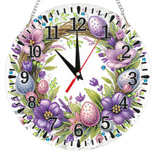 Load image into Gallery viewer, Yellow Chick-Acrylic Diamond Clock Pendant
