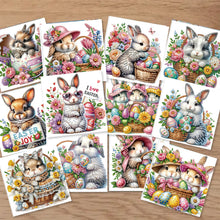 Load image into Gallery viewer, 12Pcs/Set 12Pcs/Set Easter Cross-Diamond Greeting Cards
