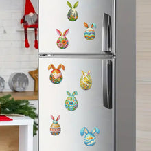 Load image into Gallery viewer, 8Pcs/Set Easter Floral Eggs-Diamond Painting Magnet Refrigerator
