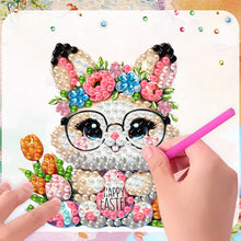 Load image into Gallery viewer, 8Pcs/Set Easter Floral Eggs-Diamond Painting Magnet Refrigerator
