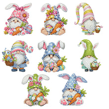Load image into Gallery viewer, 8Pcs/Set Easter Floral Eggs-Diamond Painting Magnet Refrigerator
