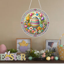 Load image into Gallery viewer, Easter Eggs-Single Side Drill-Diamond Pendant

