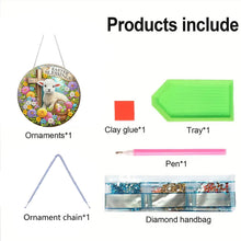 Load image into Gallery viewer, Easter Eggs-Single Side Drill-Diamond Pendant
