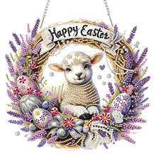 Load image into Gallery viewer, Easter Eggs-Single Side Drill-Diamond Pendant
