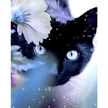 Load image into Gallery viewer, Cat-Full Round Diamond Painting-40x50cm
