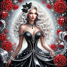 Load image into Gallery viewer, Beauty-Partial Special Diamond Painting-30x30cm
