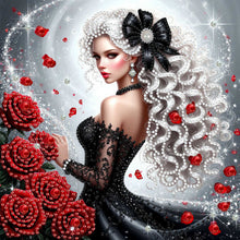 Load image into Gallery viewer, Beauty-Partial Special Diamond Painting-30x30cm
