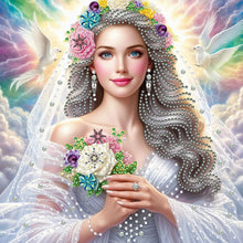 Load image into Gallery viewer, Beauty-Partial Special Diamond Painting-30x30cm
