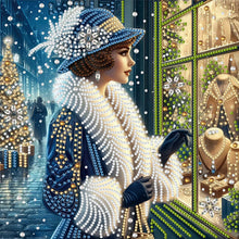Load image into Gallery viewer, Beauty-Partial Special Diamond Painting-30x30cm
