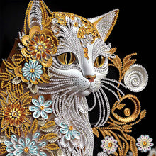 Load image into Gallery viewer, Cat-Partial Special Diamond Painting-30x30cm
