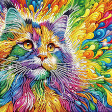 Load image into Gallery viewer, Cat-Partial Special Diamond Painting-30x30cm
