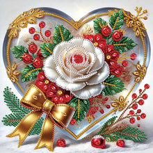 Load image into Gallery viewer, Flower Bouquet Roses-Partial Special Diamond Painting-30x30cm
