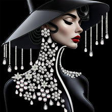 Load image into Gallery viewer, Elegant Beauty-Partial Special Diamond Painting-30x30cm
