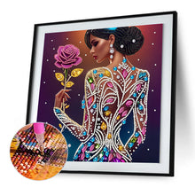 Load image into Gallery viewer, Elegant Beauty-Partial Special Diamond Painting-30x30cm
