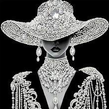 Load image into Gallery viewer, Elegant Beauty-Partial Special Diamond Painting-30x30cm
