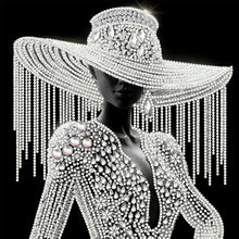 Load image into Gallery viewer, Elegant Beauty-Partial Special Diamond Painting-30x30cm
