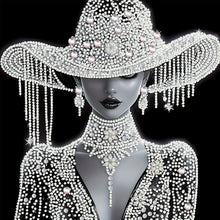 Load image into Gallery viewer, Elegant Beauty-Partial Special Diamond Painting-30x30cm
