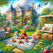 Load image into Gallery viewer, Landscape House-Partial Special Diamond Painting-30x30cm
