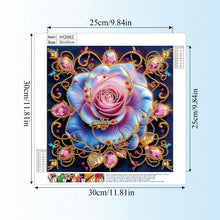 Load image into Gallery viewer, Lily Flowers-Partial Special Diamond Painting-30x30cm
