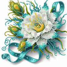 Load image into Gallery viewer, Lily Flowers-Partial Special Diamond Painting-30x30cm
