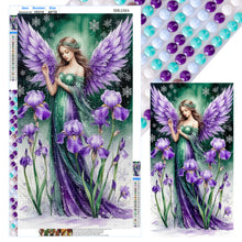 Load image into Gallery viewer, Girl-Full Round Diamond Painting-40x70cm-Large Size
