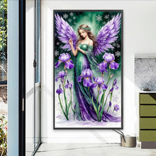 Load image into Gallery viewer, Girl-Full Round Diamond Painting-40x70cm-Large Size
