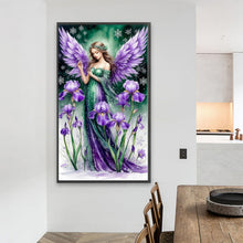 Load image into Gallery viewer, Girl-Full Round Diamond Painting-40x70cm-Large Size
