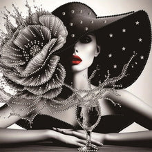 Load image into Gallery viewer, Beautiful Skirt Beauty-Partial Special Diamond Painting-30x30cm

