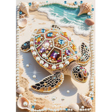 Load image into Gallery viewer, Sea Turtle-Partial Special Diamond Painting-30x40cm
