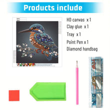Load image into Gallery viewer, Bluebird-Partial Special Diamond Painting-30x30cm
