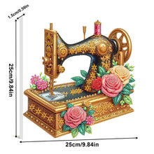 Load image into Gallery viewer, Sewing Machine-Partial Pearl Painting Kit with Frame-25x25cm
