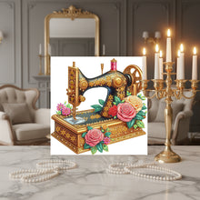 Load image into Gallery viewer, Sewing Machine-Partial Pearl Painting Kit with Frame-25x25cm
