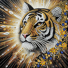 Load image into Gallery viewer, Tiger-Partial Special Diamond Painting-30x30cm
