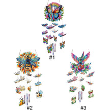 Load image into Gallery viewer, Garden Bees-SunCatcher Window Hanging Diamond Wind Chimes
