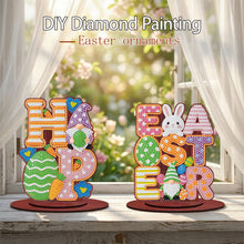 Load image into Gallery viewer, 2Pcs/Set Easter-Single Side Drill-Acrylic Diamond Desktop Ornament
