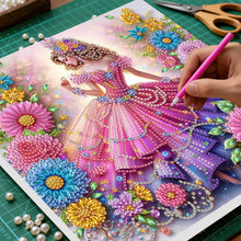 Load image into Gallery viewer, Owl-Partial Pearl Painting Kit with Frame-25x25cm
