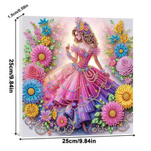 Load image into Gallery viewer, Owl-Partial Pearl Painting Kit with Frame-25x25cm
