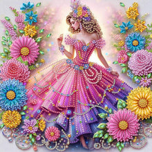 Load image into Gallery viewer, Owl-Partial Pearl Painting Kit with Frame-25x25cm
