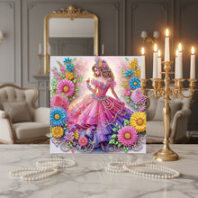 Load image into Gallery viewer, Owl-Partial Pearl Painting Kit with Frame-25x25cm
