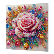 Load image into Gallery viewer, Owl-Partial Pearl Painting Kit with Frame-25x25cm
