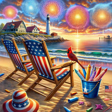 Load image into Gallery viewer, Ocean-Full Round Diamond Painting-40x40cm
