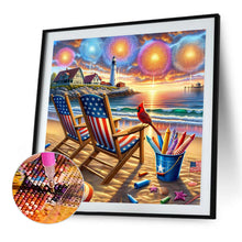 Load image into Gallery viewer, Ocean-Full Round Diamond Painting-40x40cm
