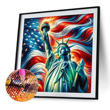 Load image into Gallery viewer, Independence Day-Full Round Diamond Painting-40x40cm
