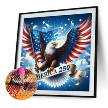Load image into Gallery viewer, Eagle-Full Round Diamond Painting-40x40cm

