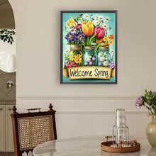 Load image into Gallery viewer, Bouquet-Full Round Diamond Painting-30x40cm
