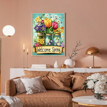 Load image into Gallery viewer, Bouquet-Full Round Diamond Painting-30x40cm
